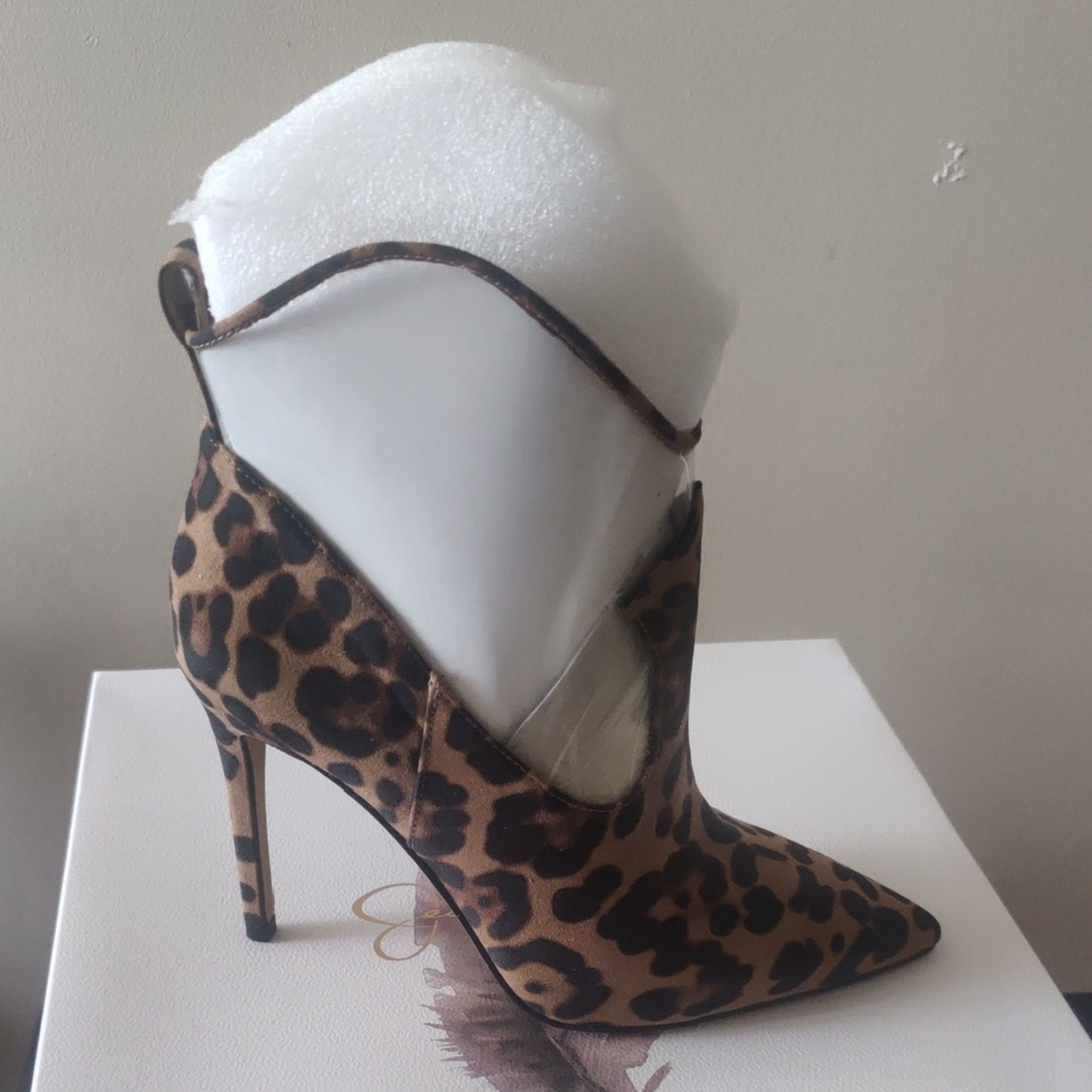 Jessica Simpson Leopard Print Heels